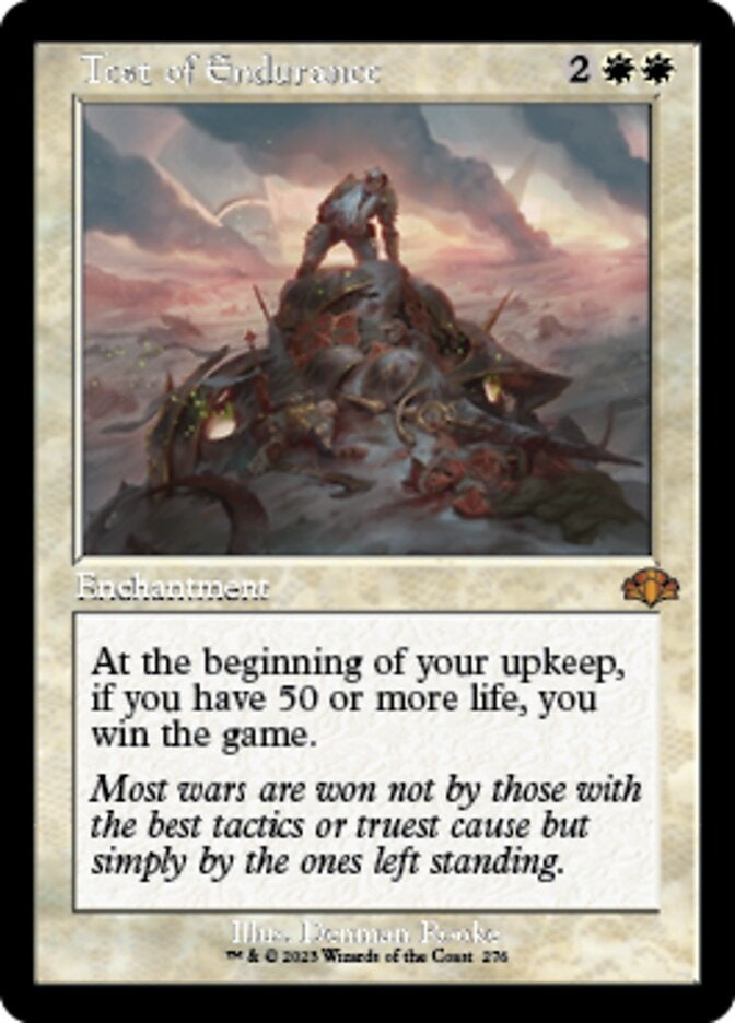 Test of Endurance [#276 Old Frame Bonus Sheet] (DMR-M)