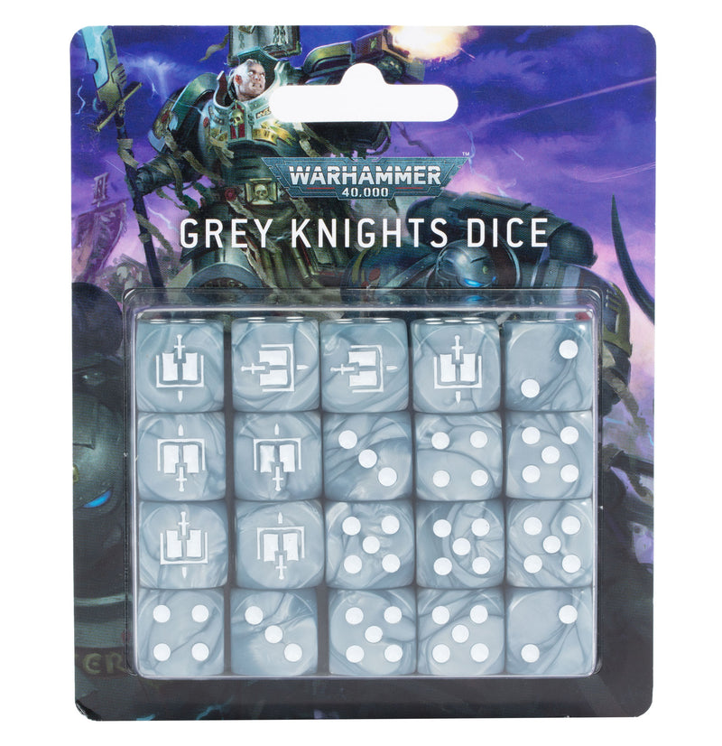 Citadel Hobby: Dice Set - 40K: Adeptus Astartes - Grey Knights (9th)