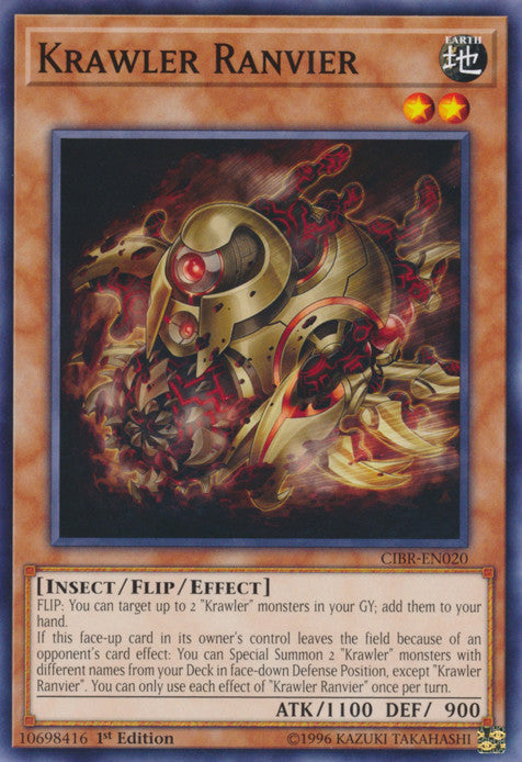 Krawler Ranvier (CIBR-EN020) Common - Near Mint 1st Edition