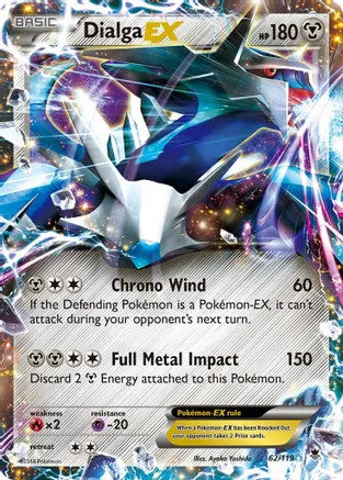 Dialga EX - 062/119 (PHF) Ultra Rare - Near Mint Holofoil