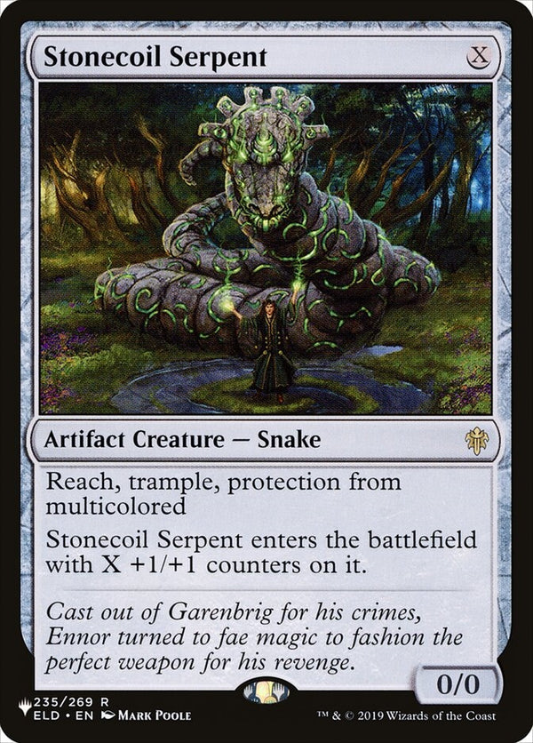 Stonecoil Serpent (ELD-R-LIST)