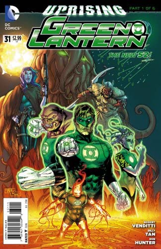 Green Lantern/Green Lantern Corp #31-33 "Uprising 1-6" Comic Bundle