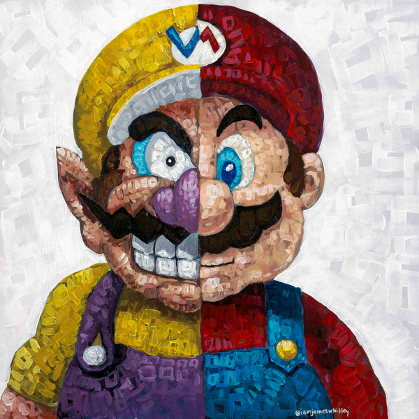 James Whitley Print: Anti-Mario "1 John 4:1-3"