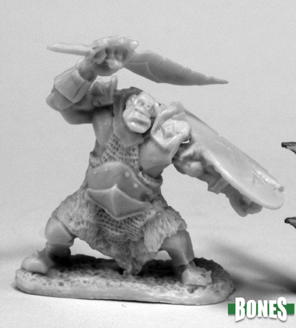 Bones 77432: Orc Slicer (Scimitar & Shield)