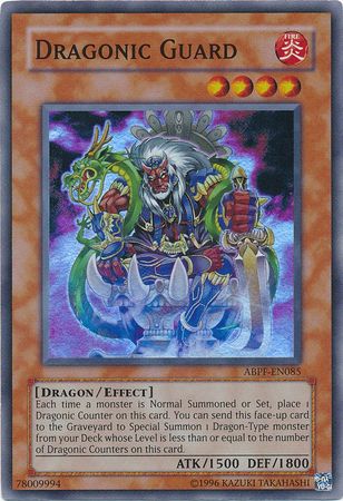 Dragonic Guard (ABPF-EN085) Super Rare - Near Mint Unlimited