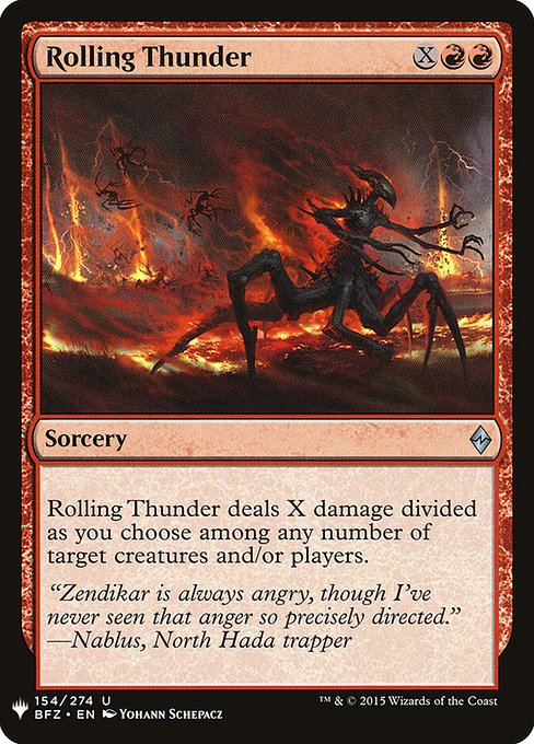 Rolling Thunder [Mystery Booster #1043] (BFZ-U)