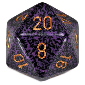 CHXXS2064: Speckled - 34mm D20 Hurricane