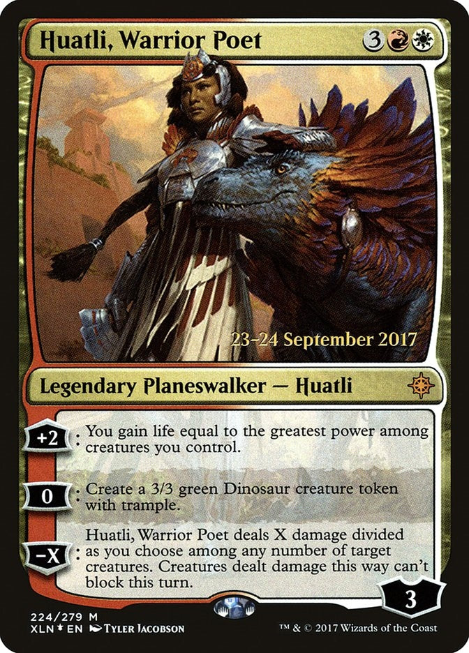 Huatli, Warrior Poet (XLN-M-PRE)