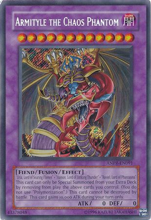 Armityle the Chaos Phantom (ANPR-EN091) Secret Rare - Near Mint Unlimited