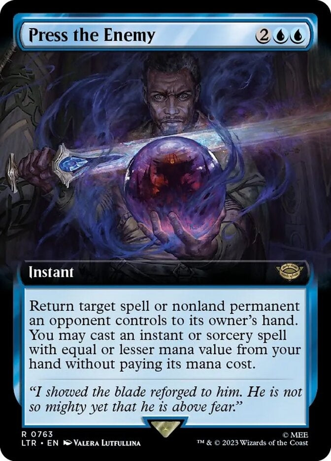 Press the Enemy [#0763 Burst Foil] (LTR-R)