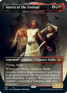 Sisters of the Undead [#343 Dracula Series: Olivia, Crimson Bride] (VOW-M)