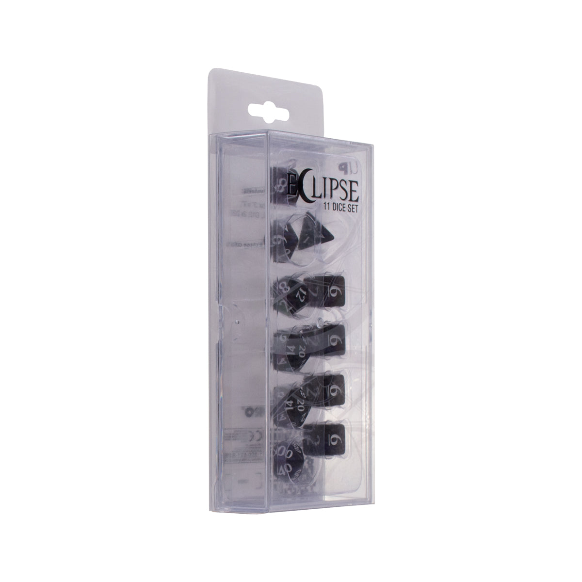 Ultra-PRO: Eclipse 11 Dice Set - Jet Black