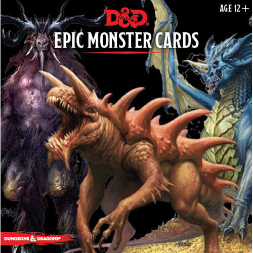 D&D 5E: Monster Cards - Epic Monsters