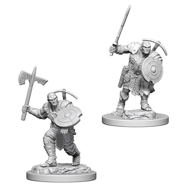 D&D: Nolzur's Marvelous Miniatures - Earth Genasi Male Fighter W4 (OOP)