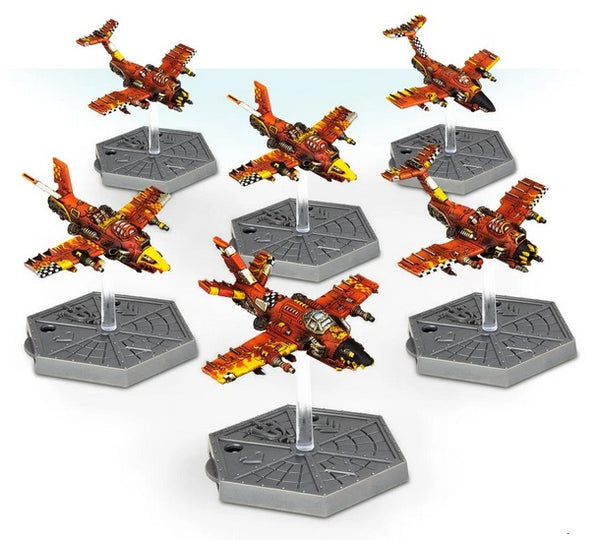 Aeronautica Imperialis: Ork Air Waaagh! - Dakkajets