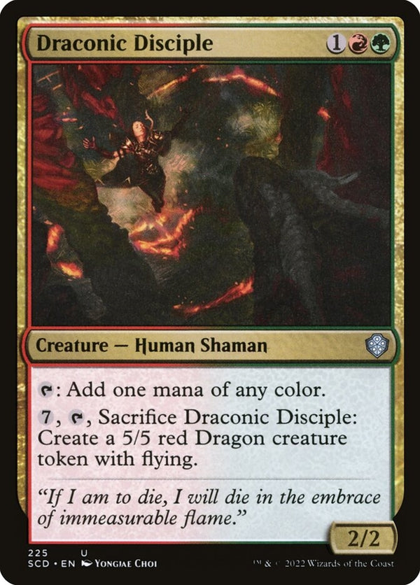 Draconic Disciple [#225] (SCD-U)