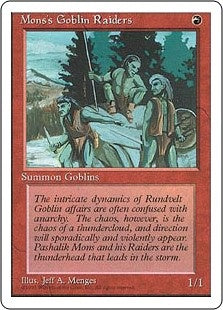 Mons's Goblin Raiders (4ED-C)