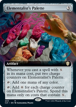 Elementalist's Palette [Extended Art] (C21-R)