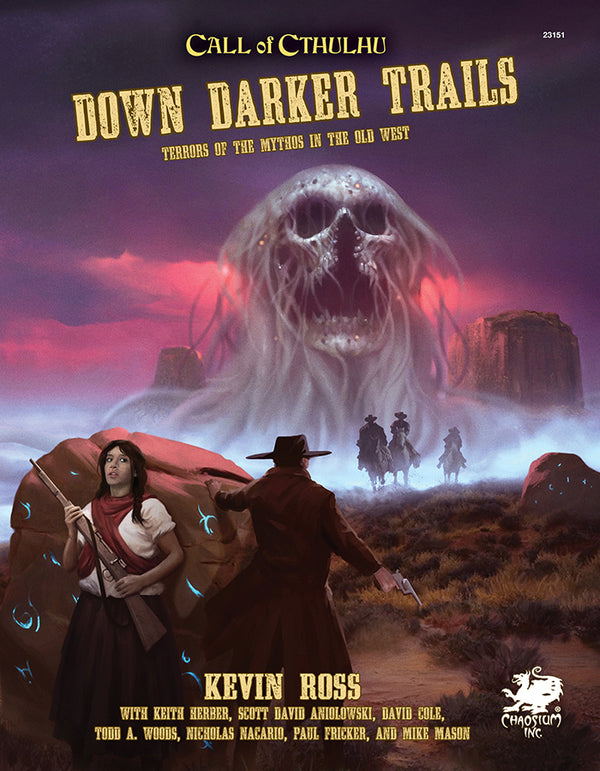Call of Cthulhu RPG: 7th Edition - Down Darker Trails