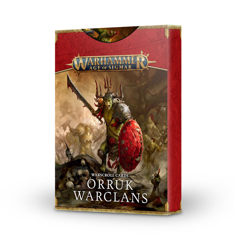 Age of Sigmar: Warscroll Cards - Orruk Warclans (3rd)