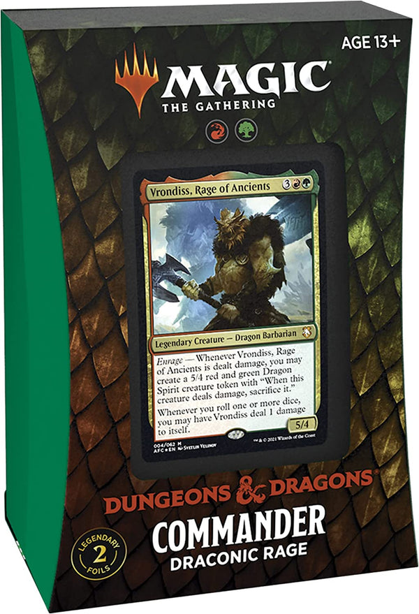 MTG: Adventures in the Forgotten Realms - Commander: Draconic Rage