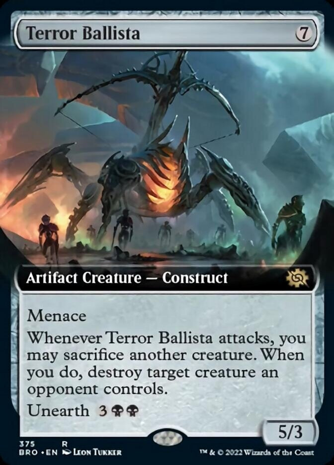 Terror Ballista [#375 Extended Art] (BRO-R)