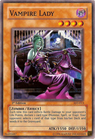 Vampire Lady (AST-013) Common - Near Mint 1st Edition