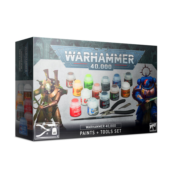 40K: Paints + Tools Set (9th) (OOP)