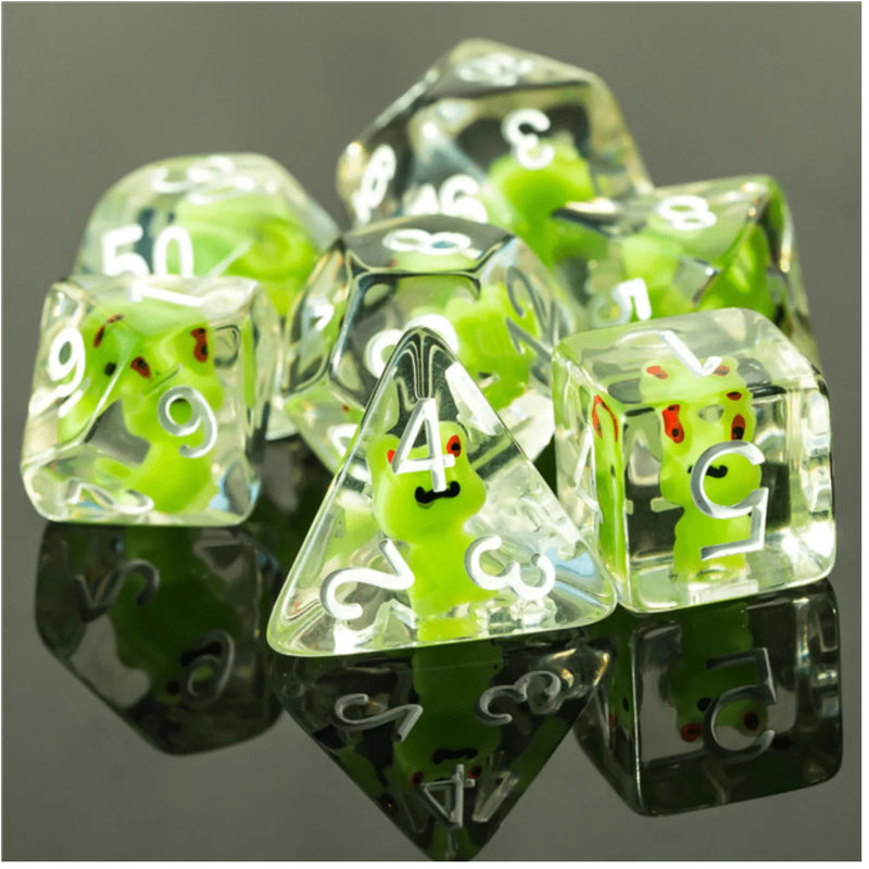 Frog RPG Dice Set