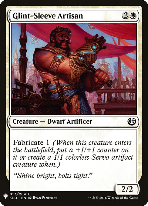 Glint-Sleeve Artisan [Mystery Booster #0123] (KLD-C)