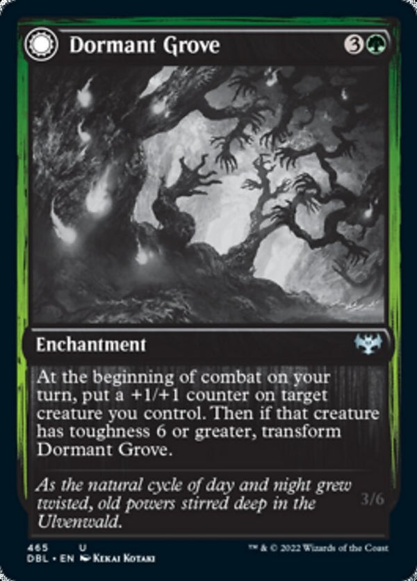 Dormant Grove // Gnarled Grovestrider [#465] (DBL-U)