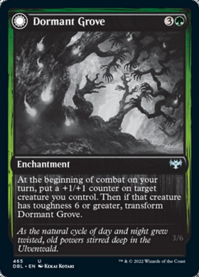 Dormant Grove // Gnarled Grovestrider [