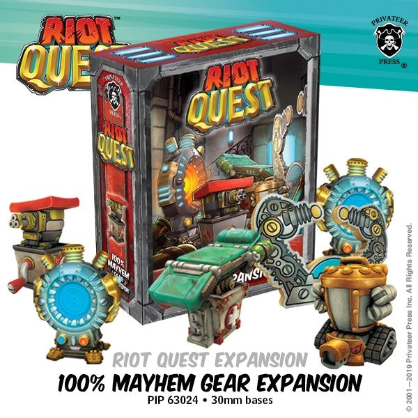 Riot Quest: Expansion - 100% Mayhem Gear (Mixed)