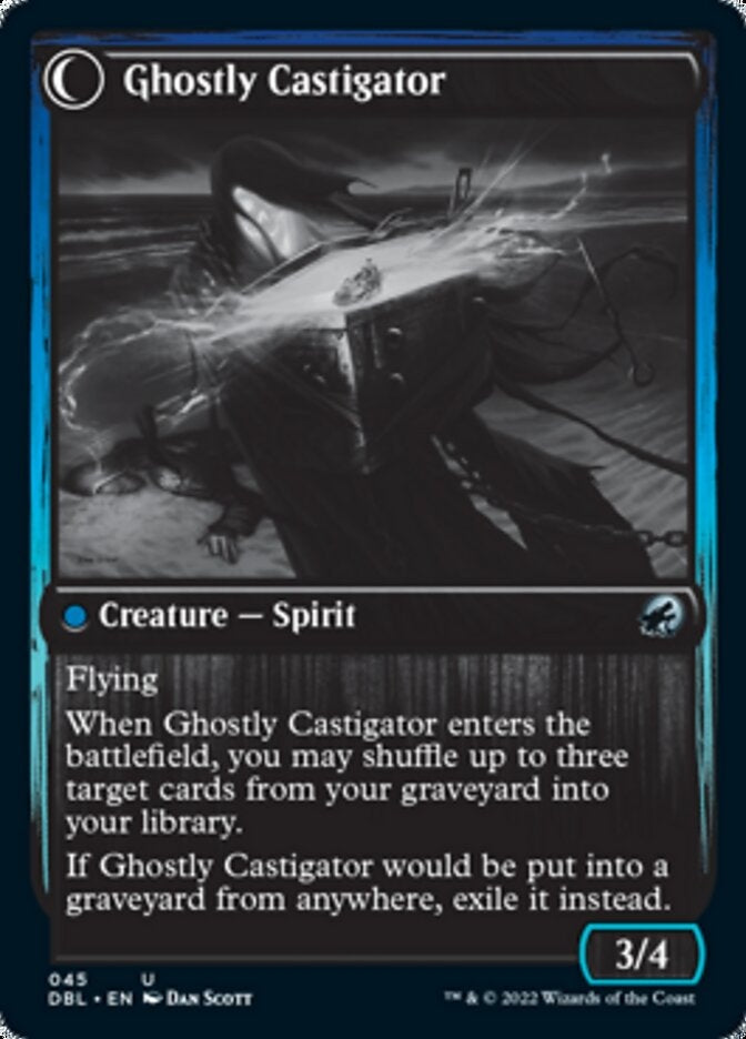 Covetous Castaway // Ghostly Castigator [