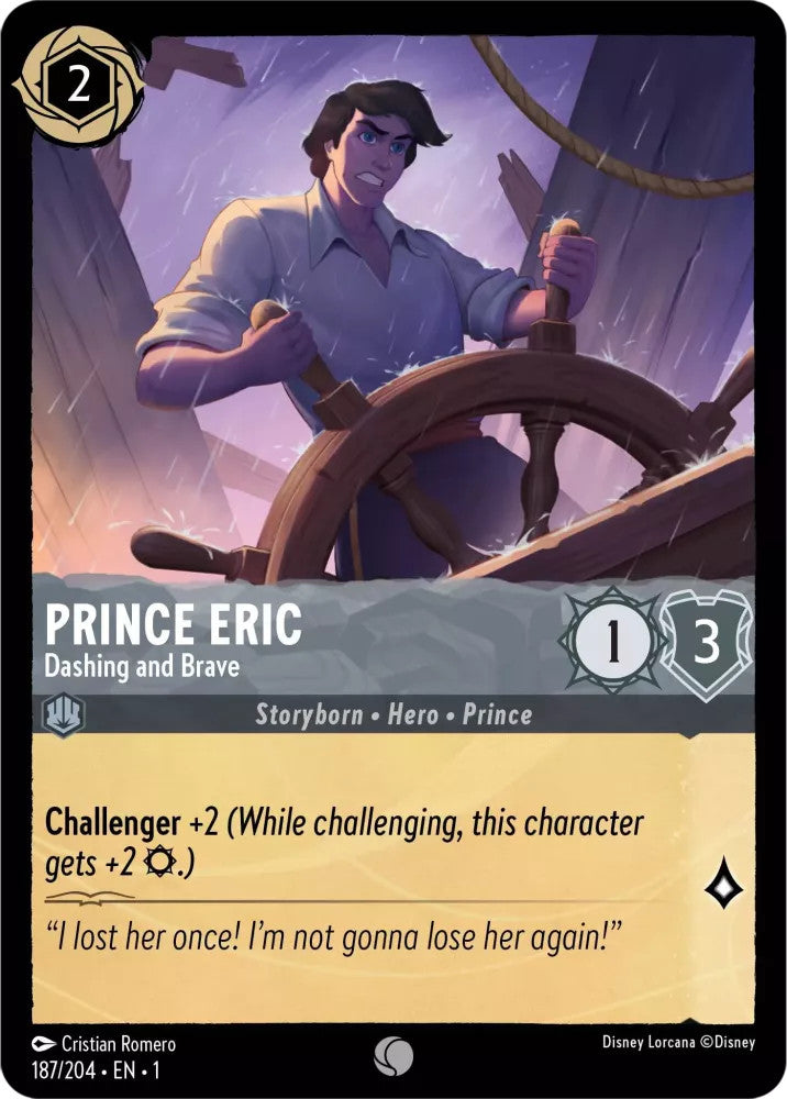 Prince Eric - Dashing and Brave (The First Chapter 187/204) Common - Near Mint