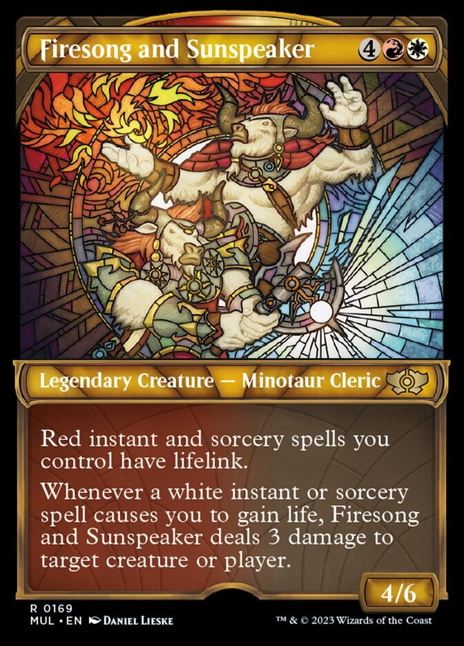 Firesong and Sunspeaker [#0169 Halo Foil] (MUL-R)