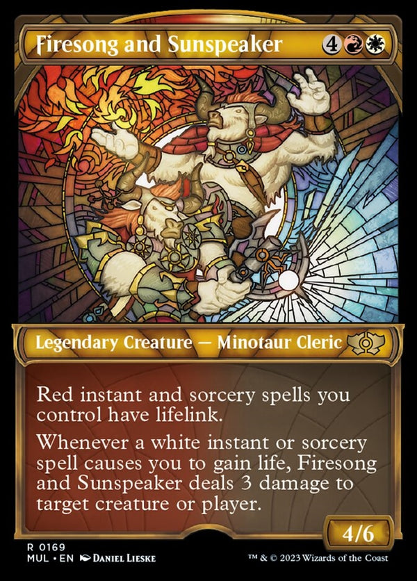 Firesong and Sunspeaker [#0169 Halo Foil] (MUL-R)