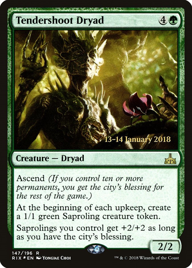 Tendershoot Dryad (RIX-R-PRE)