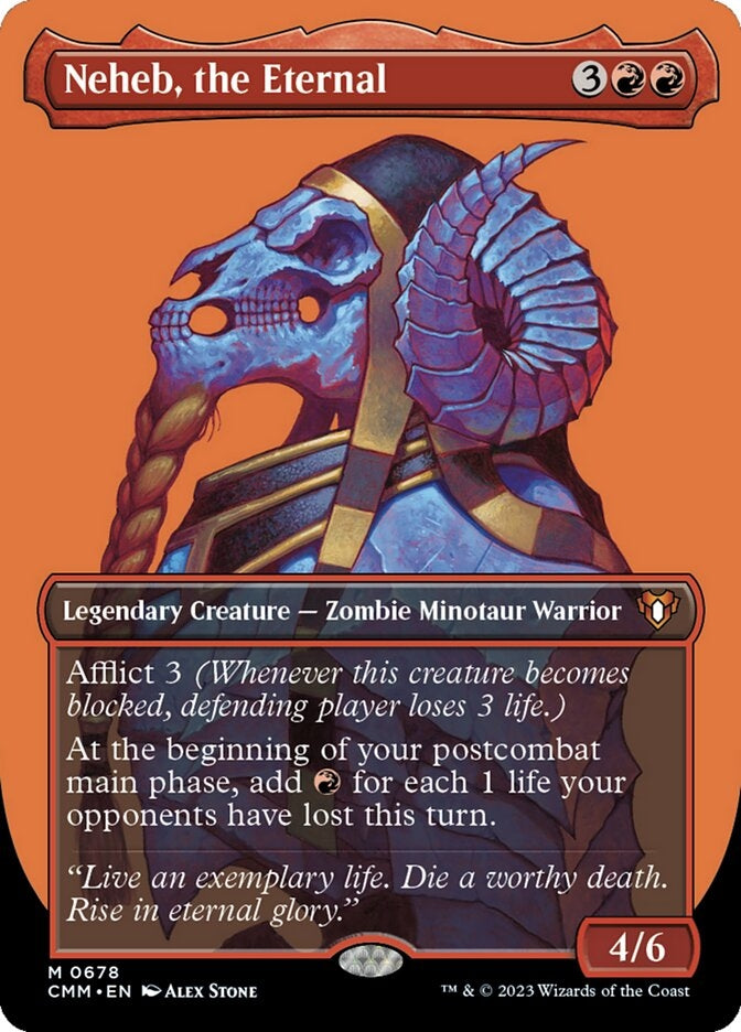 Neheb, the Eternal [#0678 Borderless Profile] (CMM-M)