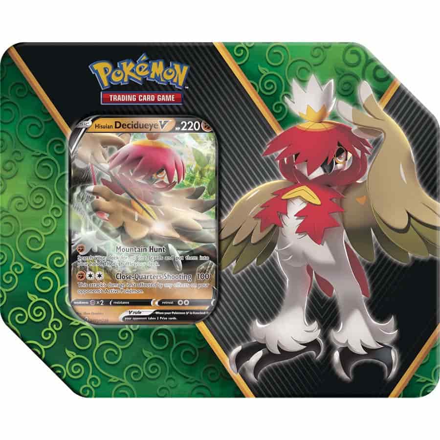 Pokemon TCG: Divergent Powers Tin - Hisuian Decidueye V