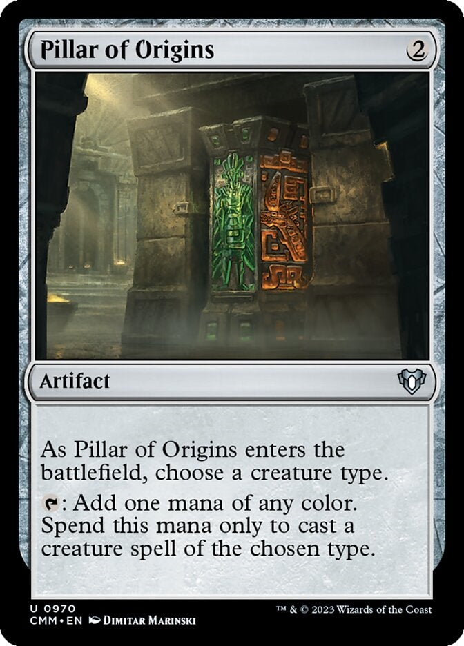 Pillar of Origins [#0970 Reprints] (CMM-U)