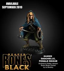 Bones Black 44009: Daschelle, Female Rogue