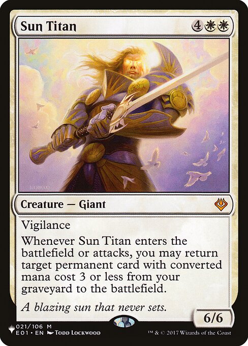 Sun Titan (E01-M-LIST)