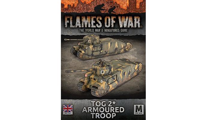 Flames of War: WWII: British (BBX68) - TOG 2* (17pdr) Tanks (x2) (Mid)