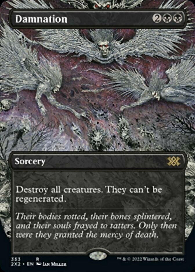 Damnation [#353 Alternate-Art Borderless] (2X2-R)