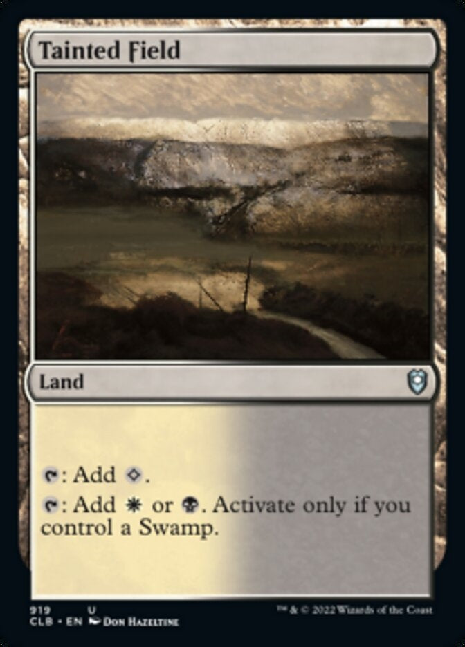 Tainted Field [#919 Commander Decks] (CLB-U)