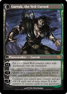 Garruk Relentless/Garruk, the Veil-Cursed (ISD-M)