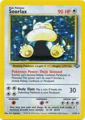 Snorlax  - 11/64 (JU) Holo Rare - Lightly Played 1st Edition Holofoil