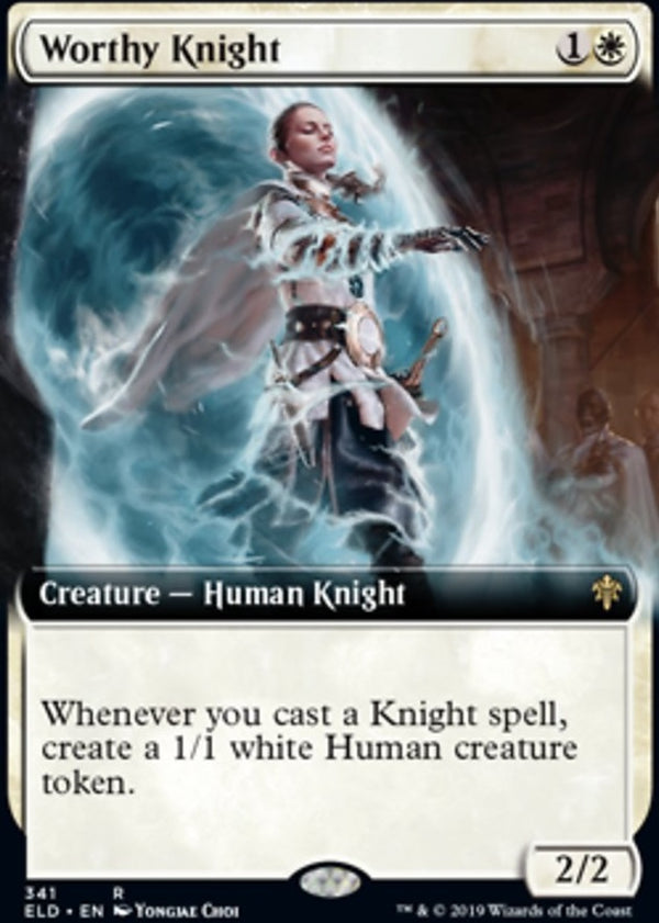 Worthy Knight [#341 Extended Art] (ELD-R)