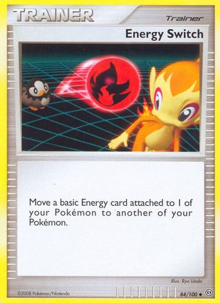 Energy Switch (SF 84/100) Uncommon - Near Mint Reverse Holofoil